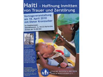 Haiti -Hoffnung inmitten von Trauer und Zerstörung